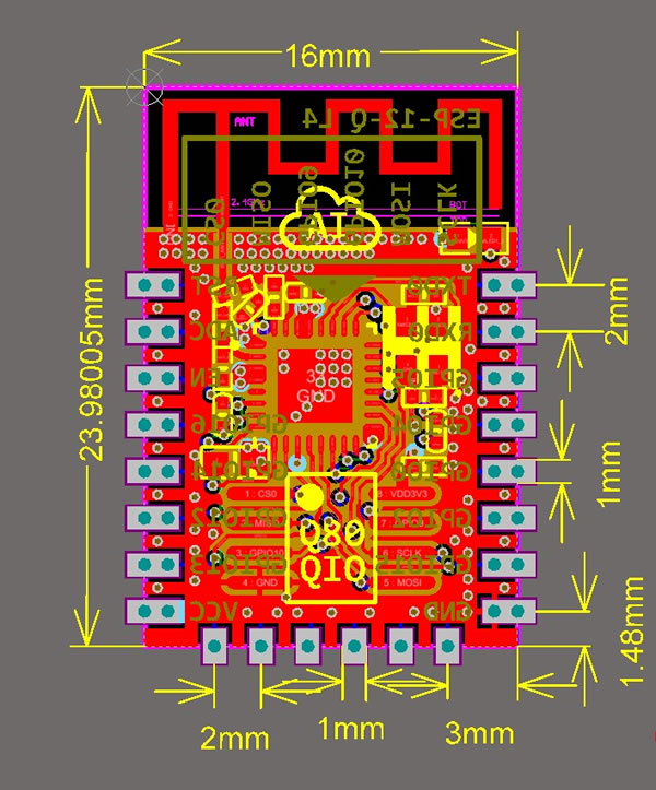 ��(li��n)�W(w��ng)ESP8266��(li��n)�W(w��ng)оƬģ�M���γߴ�